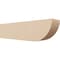 Ekena Millwork 6in. W x 8in. H x 32in. L Durham Woodgrain TimberThane Rafter Tail, Primed Tan RFTUR06X08X32DURRCPR - alternate 1